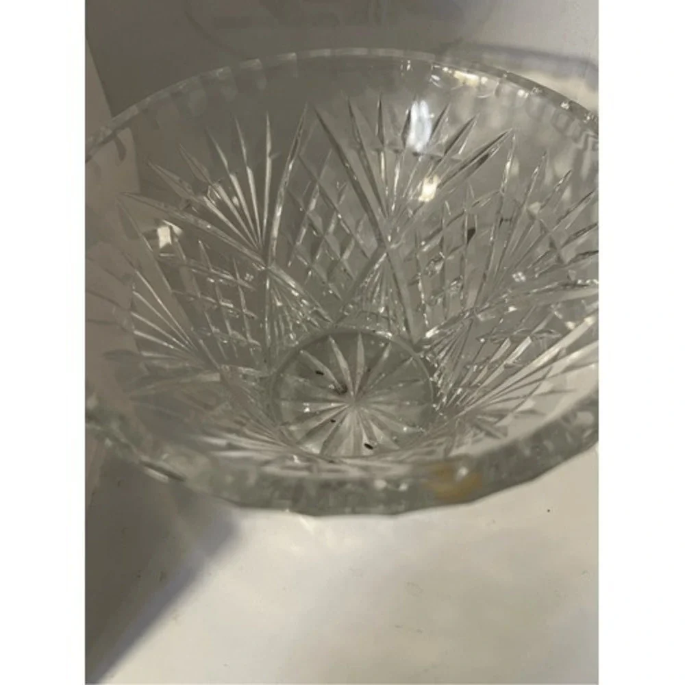 Stunning Vintage Crystal Ice Bucket 5